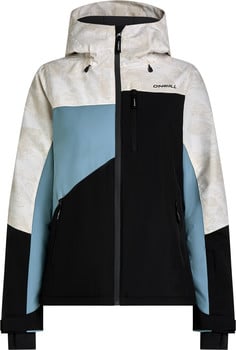 O'Neill Jacke mit Farbblockdesign und Kapuze.