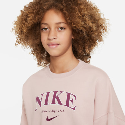 Nike G NSW Die. sveter TREND FLC CREW PRNT