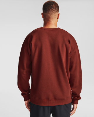 Under Armour Rival Fleece Camo Oberteil mit Rundhalsausschnitt und Schriftzug
