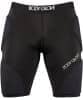 Schwarze Body Glove Shorts mit Polsterung an Hüften und Oberschenkeln.