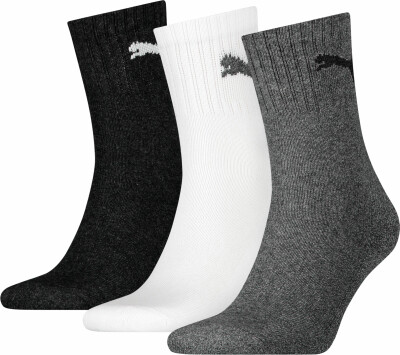 Puma Short Crew Sock Socken 3er Pack. Doppelgrößen