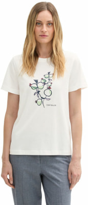 Tom Tailor TOM TAILOR Crew Neck Artwor Női póló