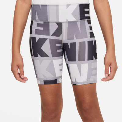Nike G NK Die. legíny Df One Bke Shrt Logo Prnt krátke