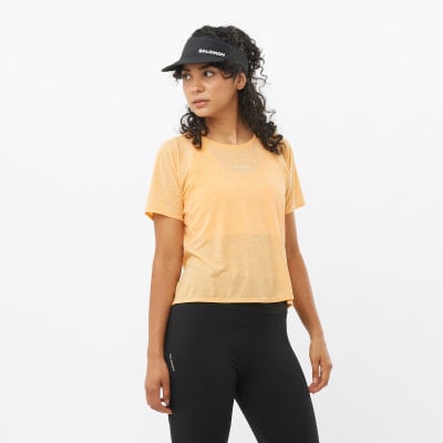 Salomon Shakeout AIR Cropped Laufshirt
