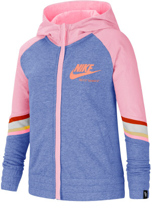 Nike G NSW Heritage FZ lány kapucnis kabát