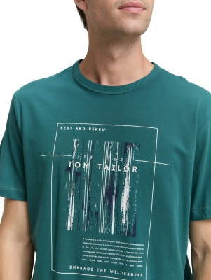 Tom Tailor Printed férfi póló