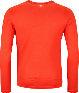 185 Merino Brand Outline Langarmshirt