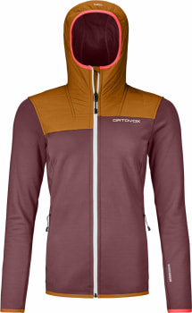 Ortovox Fleece Plus Fleecejacke mit Kapuze