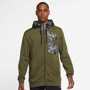 Dri-FIT Camo Hoodie mit Fullzip