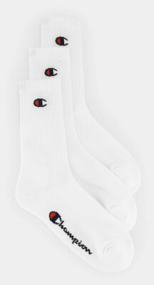 Champion 3PK Crew Socks felnőtt zokni, 3-as csomag több méretben
