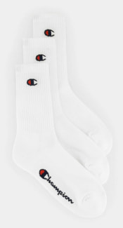 3PK Crew Socks felnőtt zokni, 3-as csomag több méretben