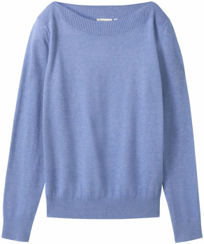 Tom Tailor TOM TAILOR Knit Boatneck Női pulóver