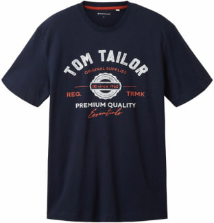 TOM TAILOR Logo Tee póló