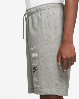 Nike M NK Pán. šortky CLUB+ FT SHORT MLOGO