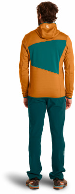 Ortovox Fleece Grid Fleecejacke mit Kapuze