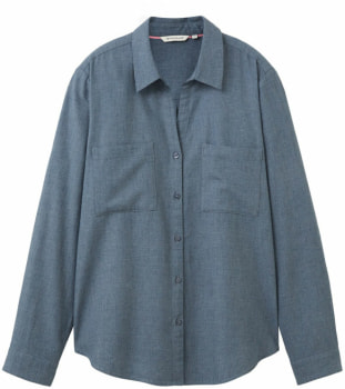 Tom Tailor TOM TAILOR Melange Blouse női hossztú ujjú blúz