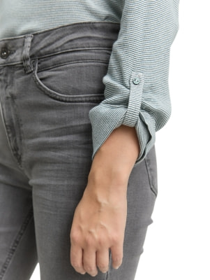 Tom Tailor Stripe Henley női 7/8-os póló Tom Tailor Stripe Henley női 7/8-os póló