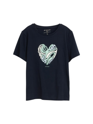 Tom Tailor TOM TAILOR Basic Crew Neck Női póló