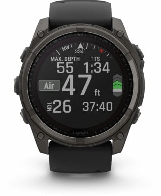 Garmin Fenix 8 Solar Sapphire Multisport Smartwatch - 51 mm