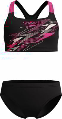 Speedo Medely Logo Racerback Badeanzug