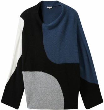Tom Tailor TOM TAILOR Knit Col.Batwing női pulóver
