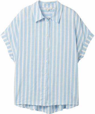 Tom Tailor TOM TAILOR Striped SS Blou. Da. Bluse