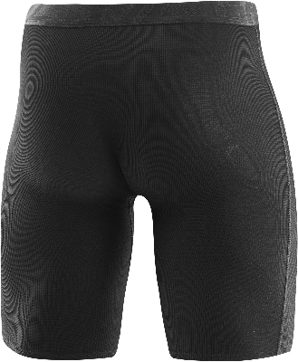 Schwarze Herren Thermounterhose mit kurzen Beinen und elastischem Bund. Schwarze Herren Thermounterhose mit kurzen Beinen und elastischem Bund.
