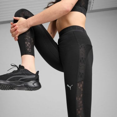 Lace 7/8 Tights