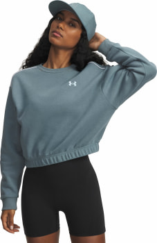 Under Armour UNDER ARMOUR Rival Fleece Piped Crew női pulóver