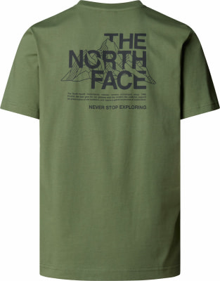 The North Face THE NORTH FACE Mountain Sketch SS Tee Shirt 100% Baumwolle
