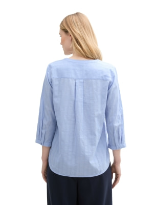 Tom Tailor TOM TAILOR Casual Chambray Női 3/4-es blúz