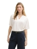 Tom Tailor TOM TAILOR Cupro V-Neck Női póló