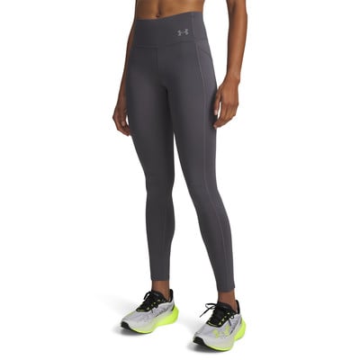 Szürke női legging Under Armour logóval és sportcipőkkel. Szürke női legging Under Armour logóval és sportcipőkkel.