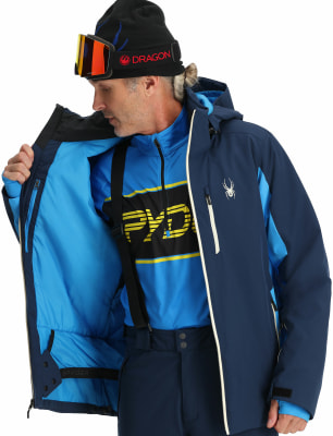 Spyder Vertex Skijacke mit Kapuze