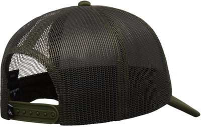 Grüne Trucker-Cap mit verstellbarem Verschluss hinten. Grüne Trucker-Cap mit verstellbarem Verschluss hinten.