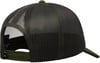 Grüne Trucker-Cap mit verstellbarem Verschluss hinten.