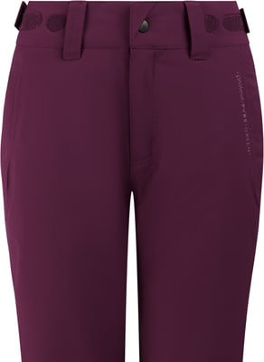 Lila Hose mit seitlichem Logo und verstellbarem Bund. Lila Hose mit seitlichem Logo und verstellbarem Bund.
