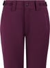 Lila Hose mit seitlichem Logo und verstellbarem Bund.