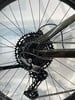 Shimano Deore Schaltwerk mit Kassette an einem Mountainbike.
