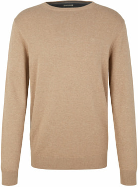 TOM TAILOR Basic Crew Neck pulóver