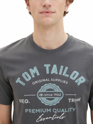 Tom Tailor Logo Tee férfi póló