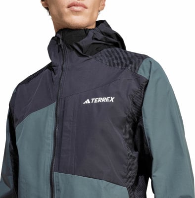 adidas Terrex Xperior Hybrid RAIN.RDY Regenjacke mit Kapuze