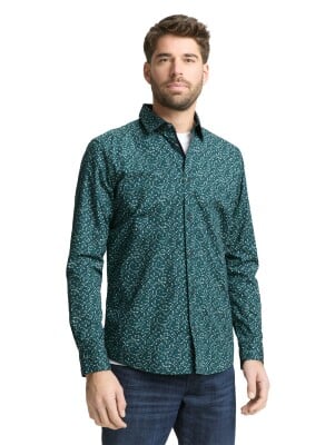 Tom Tailor Fitted Printed férfi hosszú ujjú póló Tom Tailor Fitted Printed férfi hosszú ujjú póló