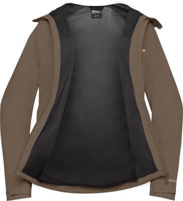 Jack Wolfskin Tempest 2L Regenjacke mit Kapuze