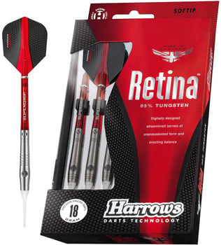 Harrows Retina 95% Tungsten Darts Set, 18 Gramm.