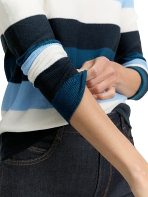 Tom Tailor Knit Structured női pulóver