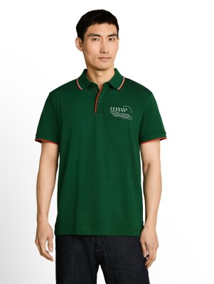 Tom Tailor Printed Polo férfi póló