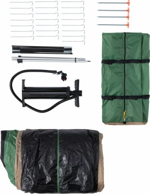 McKINLEY Madeira A 50.5 SW Familienzelt, Air, 17,2kg 545x390x220cm