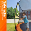Lejump Outdoortrampolin Flora 4,27m inkl. Sicherheitsnetz und Leiter