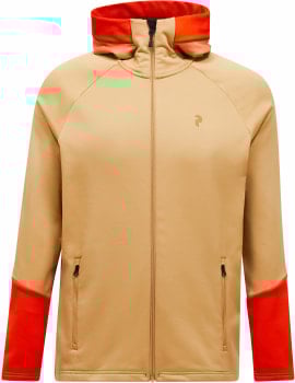 Peak Performance Rider Zip Midlayer mit Kapuze